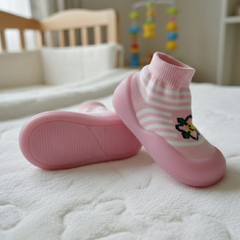 Myau Joy03White/Pink casual Shoes For Boys & Girls