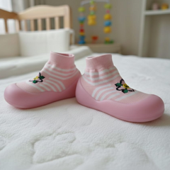 Myau Joy03White/Pink casual Shoes For Boys & Girls