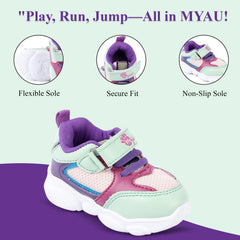 MYAU Perfect for The Playground or Sports Field—let Your Child Step up Their Game! for Age 1 Year to 4 Years For Boys & Girls