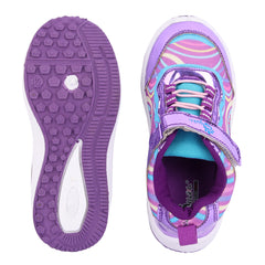 Myau Hook & Loop Casual Shoes For Girls