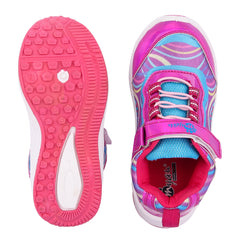 Myau Hook & Loop Casual Shoes For Girls