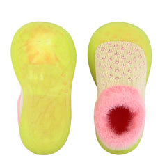 Myau Joy 1 Fur Running Shoes For Boys & Girls Yellow