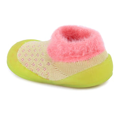 Myau Joy 1 Fur Running Shoes For Boys & Girls Yellow