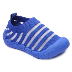 Myau Kity 02 Slip on Casual Shoes For Boys & Girls (Blue)