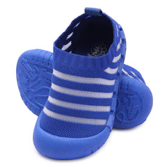 Myau Kity 02 Slip on Casual Shoes For Boys & Girls (Blue)