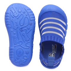 Myau Kity 02 Slip on Casual Shoes For Boys & Girls (Blue)