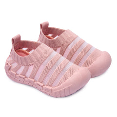 Myau Kity 02 Slip on Casual Shoes For Girls (Peach)