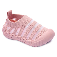 Myau Kity 02 Slip on Casual Shoes For Girls (Peach)