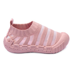 Myau Kity 02 Slip on Casual Shoes For Girls (Peach)
