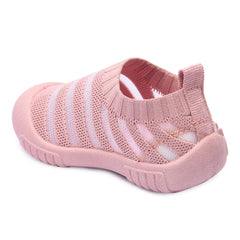 Myau Kity 02 Slip on Casual Shoes For Girls (Peach)