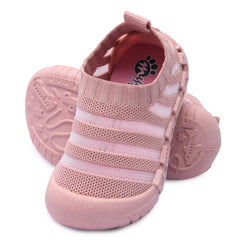 Myau Kity 02 Slip on Casual Shoes For Girls (Peach)