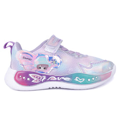Myau Kids' Girls Shoes Beautifully Designed with Creative Side Sole Stickers