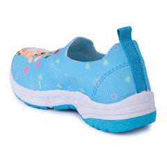 Myau Stretchable Knitted Upper Digital Printed Breathable Sweat Absorbent Fabric Sport Shoes for girls