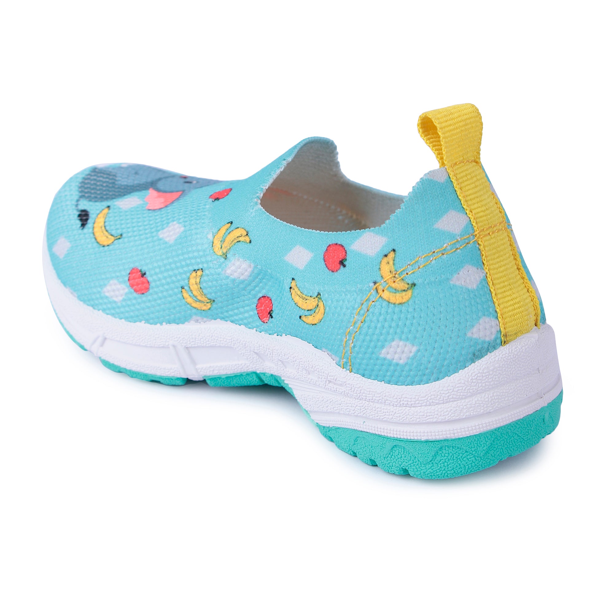 Myau Stretchable Knitted Upper Digital Printed Breathable Sweat Absorbent Fabric Sport Shoes for girls & Boys