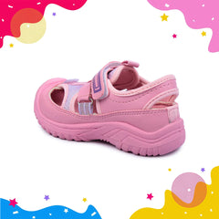 Myau Ryan Breathable Sandals for Comfort and Style For Girls (Pink)