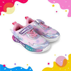 Myau Kids' Girls Shoes Beautifully Designed with Creative Side Sole Stickers