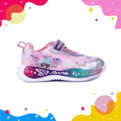 Myau Kids' Girls Shoes Beautifully Designed with Creative Side Sole Stickers