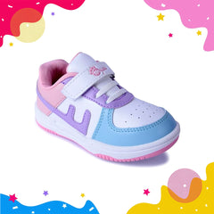 Myau Kids Sneakers, Colourful Design, Lightweight, Durable for Everyday Wear 3 to 8 Years Kids