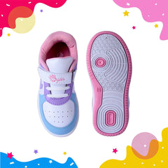 Myau Kids Sneakers, Colourful Design, Lightweight, Durable for Everyday Wear 3 to 8 Years Kids