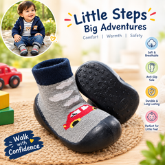 Myau Joy-5 Navy Running Shoes For Boys