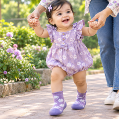 Myau Joy-5 Purple Running Shoes For Girls