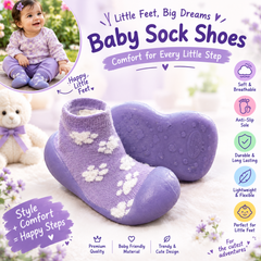 Myau Joy-5 Purple Running Shoes For Girls