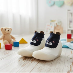 Myau Joy 3 White Bear Running Shoes For Boys & Girls