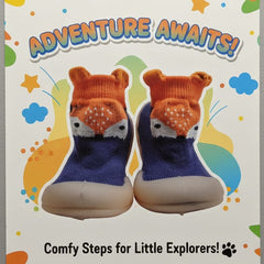 Myau Joy 3 Blue/Orange Running Shoes For Boys & Girls
