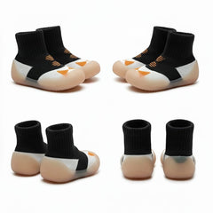 Myau Joy 3 Black/white Running Shoes For Boys & Girls