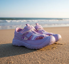 Myau Ryan Breathable Sandals for Comfort and Style For Girls (Purple)