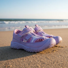 Myau Ryan Breathable Sandals for Comfort and Style For Girls (Purple)