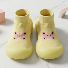Myau Joy-4 Yellow Running Shoes For Girls