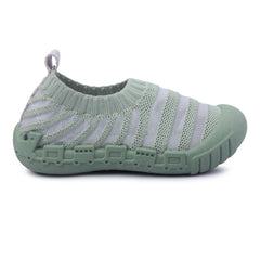 Myau Kity 02 Slip on Casual Shoes For Girls  (Mint Green)