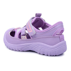 Myau Ryan Breathable Sandals for Comfort and Style For Girls (Purple)