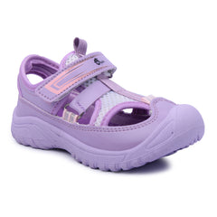 Myau Ryan Breathable Sandals for Comfort and Style For Girls (Purple)