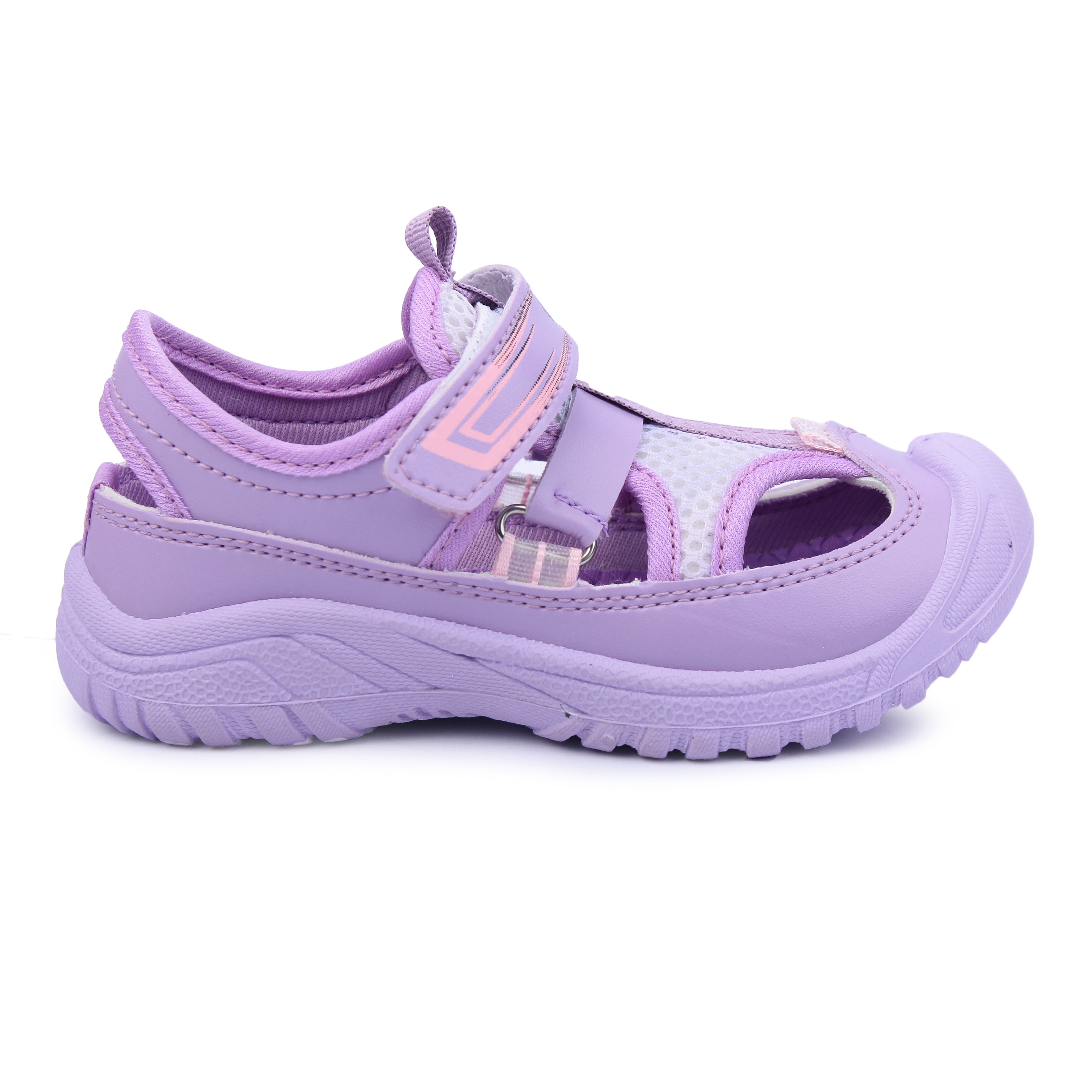 Myau Ryan Breathable Sandals for Comfort and Style For Girls (Purple)