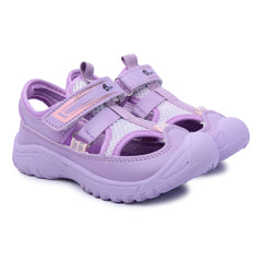 Myau Ryan Breathable Sandals for Comfort and Style For Girls (Purple)