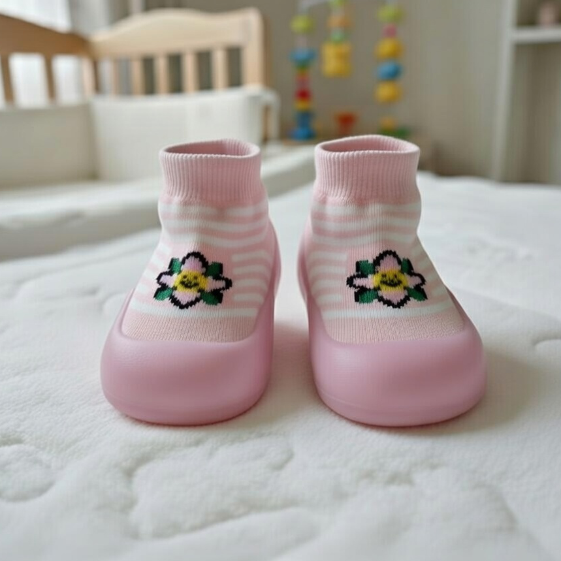 Myau Joy03White/Pink casual Shoes For Boys & Girls