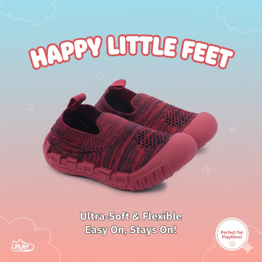 Myau Kids Shoes Rio – Seamless Knitted Design for Maximum Comfort