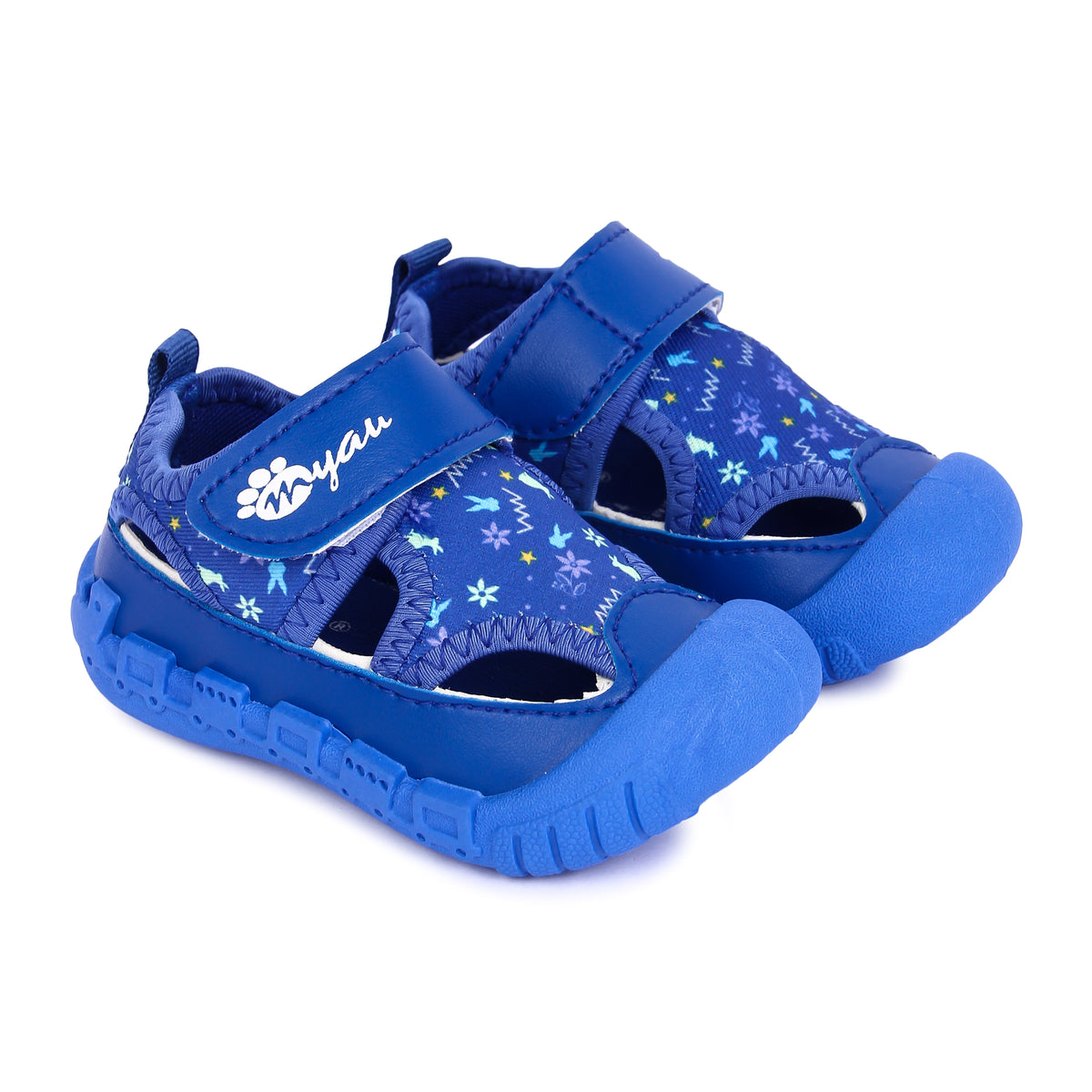 Myau Kity 03 Hook & Loop  For Boys & Girls (Blue)