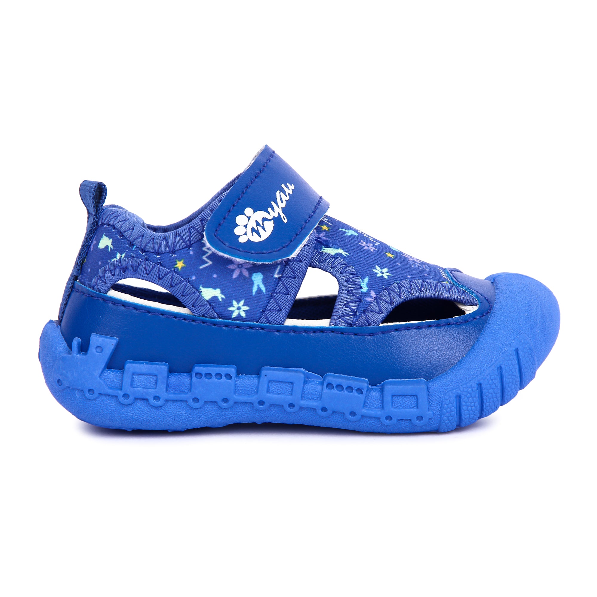 Myau Kity 03 Hook & Loop  For Boys & Girls (Blue)