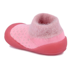 Myau Joy 1 Fur Running Shoes For Boys & Girls Pink