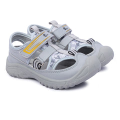 Myau Ryan Breathable Sandals for Comfort and Style For Girls (Grey)