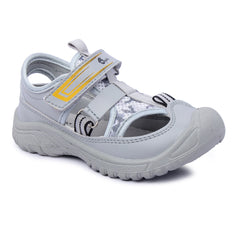 Myau Ryan Breathable Sandals for Comfort and Style For Girls (Grey)