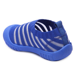 Myau Kity 02 Slip on Casual Shoes For Boys & Girls  (Blue)