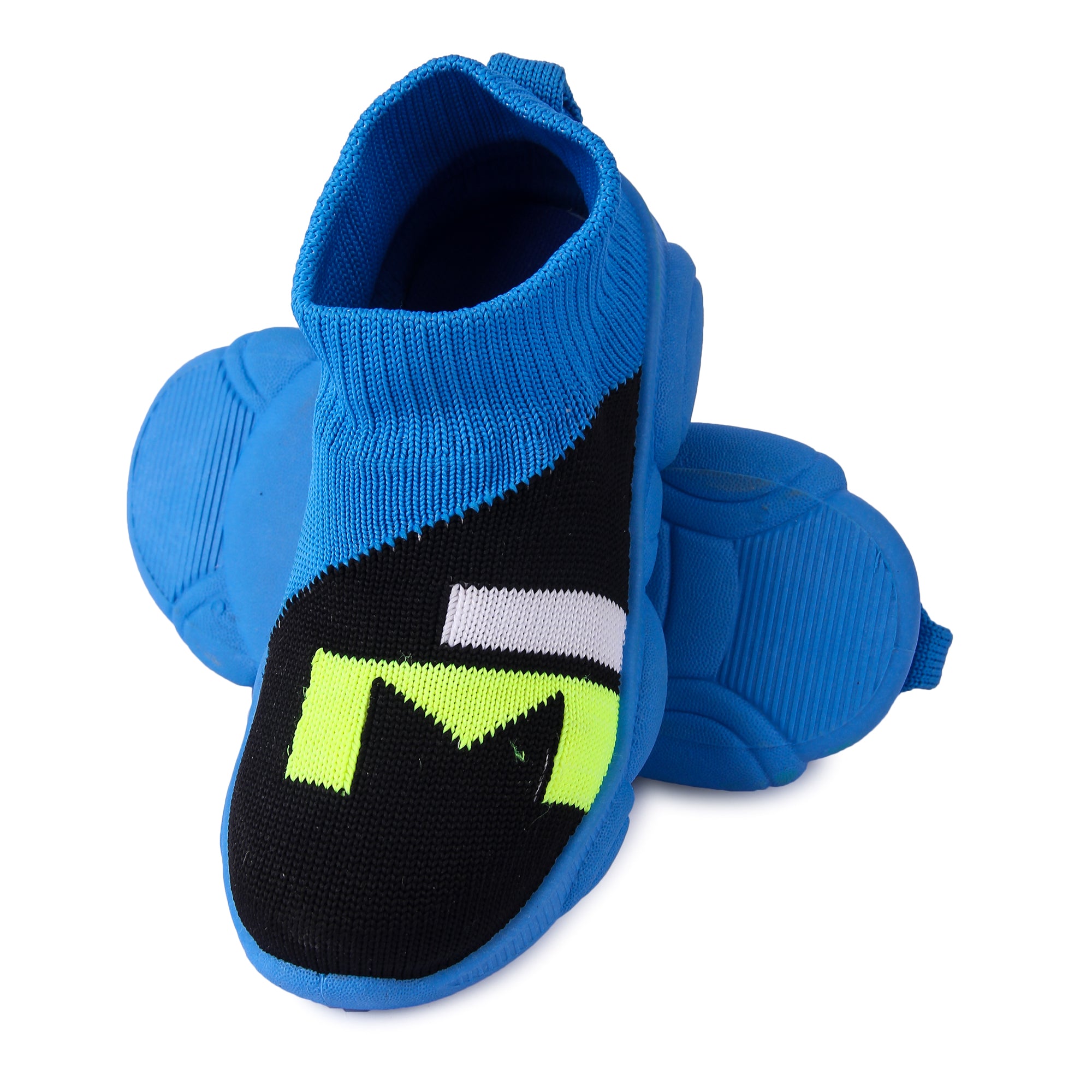 Myau Teddy-02 Sky Slip on Casual Boots For Boys & Girls