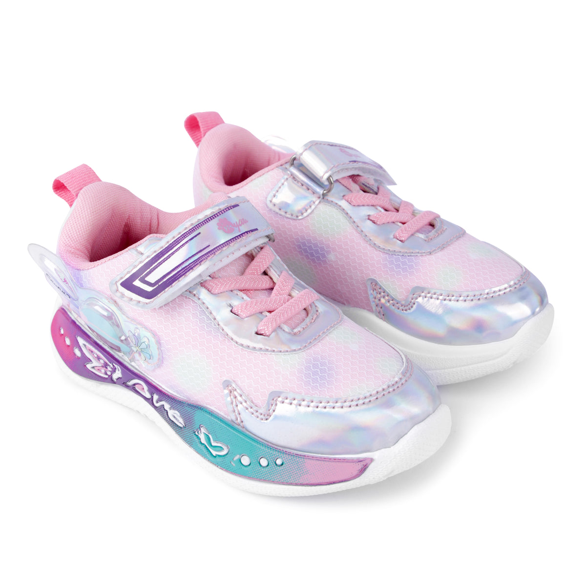 Myau Kids' Girls Shoes  Beautifully Designed with Creative Side Sole Stickers