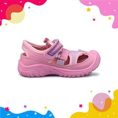 Myau Ryan Breathable Sandals for Comfort and Style For Girls (Pink)