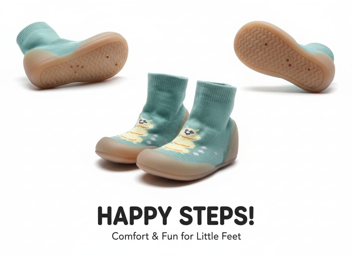 Myau Joy 3 Green Running Shoes For Boys & Girls