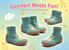 Myau Joy 3 Green Running Shoes For Boys & Girls